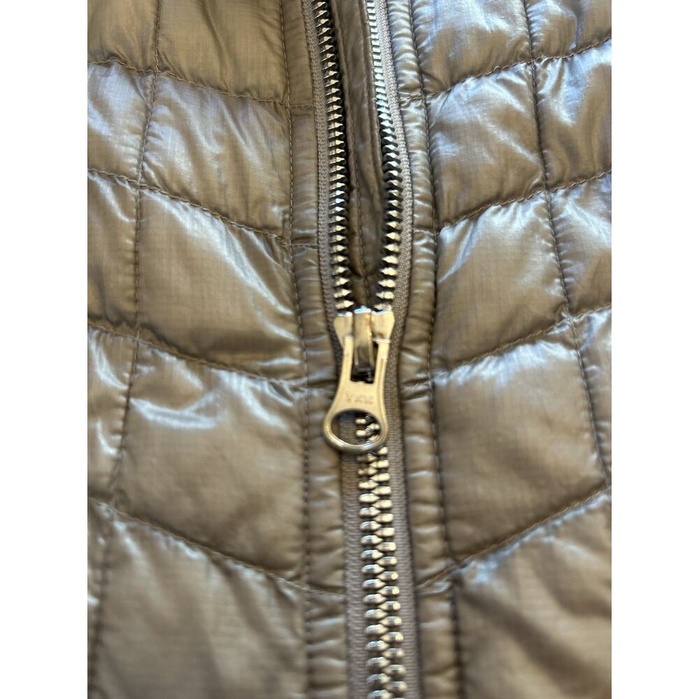 The North Face Thermoball Primaloft Light Puffer Jacket Womens Silver Large - Picture 8 of 16